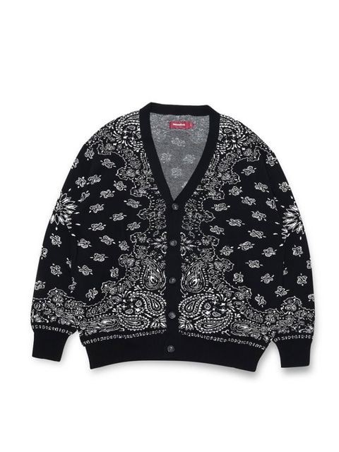 Hide and Seek 「Bandana Cardigan 」 コットンニットカーディガン