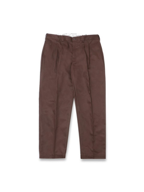 Hide and Seek 「Work Slacks」 T/Cツイル 1タックワイド チノパンツ