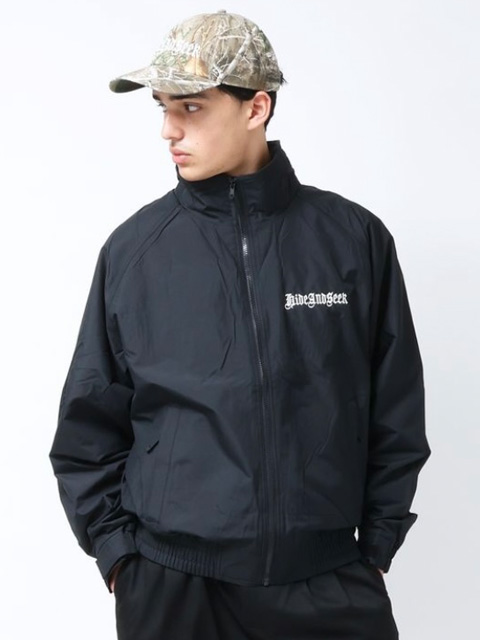 Hide and Seek 「 Nylon Zip Jacket（24AW） 」 ナイロンジップアップ 