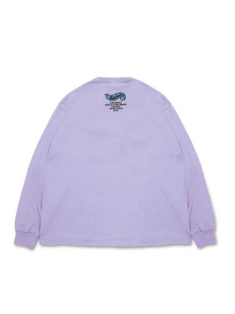 Hide and Seek × CarService 「L/S Tee-2(FRONT)」 プリント Hide and Seek × CarService 「L/S Tee-2(FRONT)」 プリント