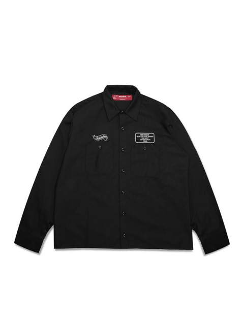 HIDE AND SEEK オープンカラー ワークシャツ Hide and Seek 「H&S S/S Shirt」 オープンカラーシャツ