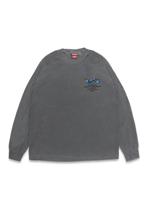 HIDEANDSEEK × CarService L/S Tee-1 - PEDESTRIAN