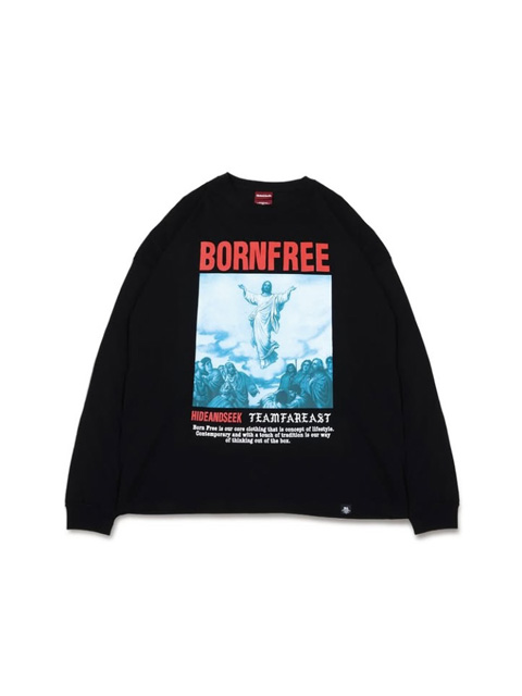 トップス hideandseek Jesus L/S Tee Jesus L/S Tee(Front) | HIDE AND SEEK Official W