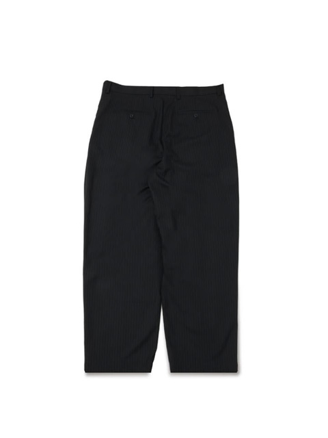 【 HIDE AND SEEK 】チノパン ワークパンツ / BROWN Hide and Seek 「Work Slacks」 T/Cツイル 1タックワイド チノパンツ