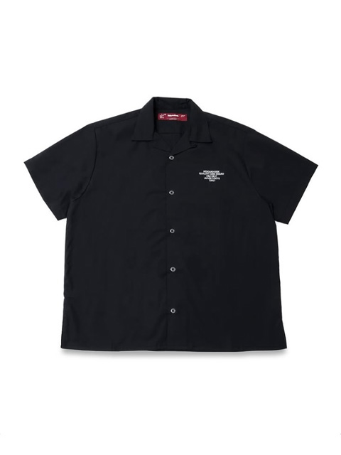 HIDE AND SEEK オープンカラー ワークシャツ Hide and Seek 「H&S S/S Shirt」 オープンカラーシャツ
