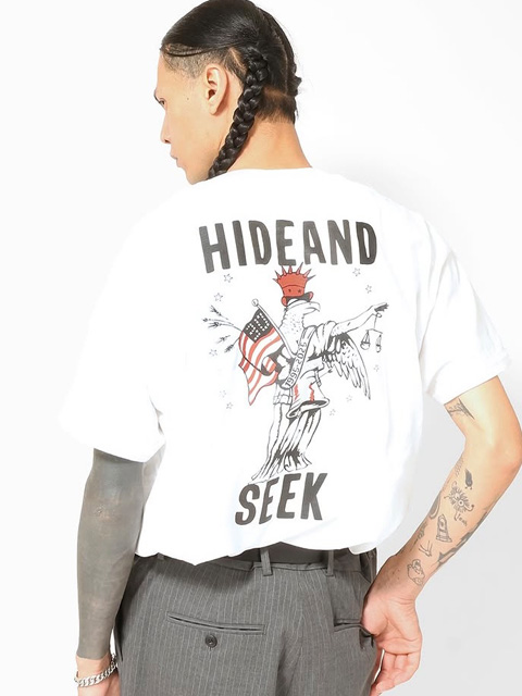 Hide and Seek 「30th S/S Tee」 プリントティーシャツ