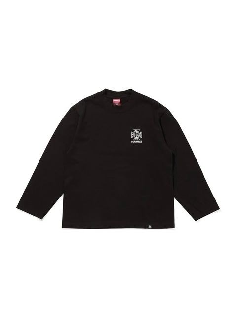 Hide and Seek 「MAD L/S Tee（LOOSE FIT）」 ルーズフィット
