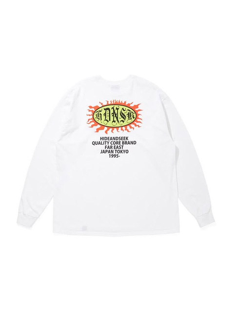 hide Tシャツ ロンＴ HIDEANDSEEK(ハイドアンドシーク) ロングスリーブTシャツ HDNSK