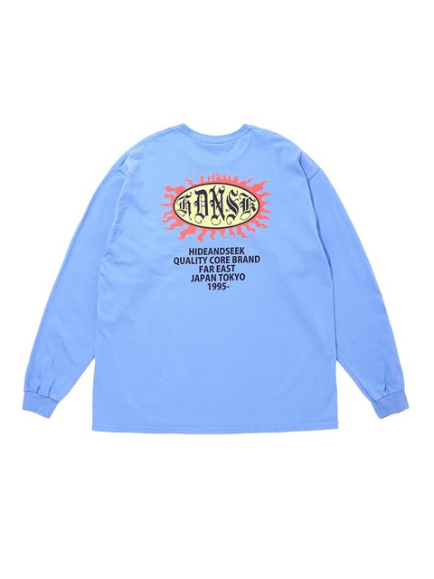 Hide and Seek 「HDNSK L/S Tee」 ロングスリーブプリントティー