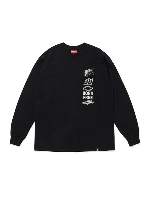 Hide and Seek 「30 L/S Tee」 ロングスリーブプリントティーシャツ