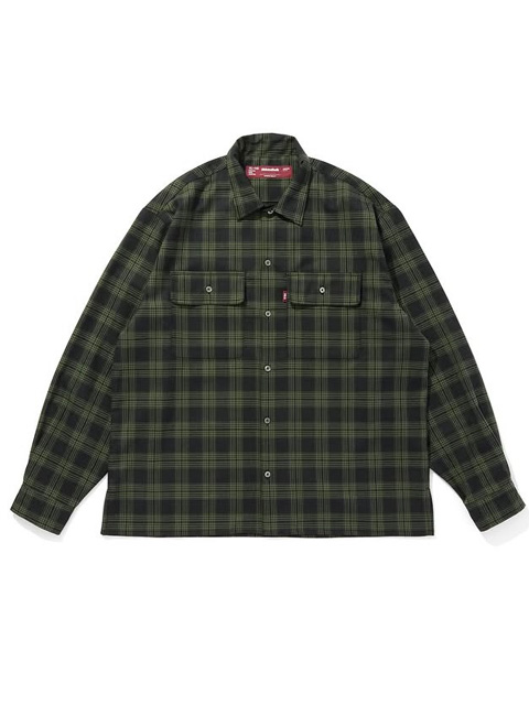 Hide and Seek 「Check L/S Shirt（25AW-2）」 オープンカラーチェック