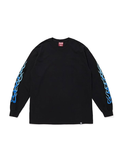 HIDE&SEEK Mesh L/S Shirt スポーツロングスリーブシャツ Hide and Seek 「Sports Logo L/S Tee（LOOSE FIT）」 ルーズ