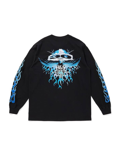 Hide and Seek 「30th L/S Tee」 プリントロングスリーブティー