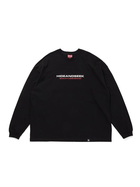 HIDE&SEEK Mesh L/S Shirt スポーツロングスリーブシャツ Hide and Seek 「RoseHAS L/S Tee（LOOSE FIT）」 ルーズ