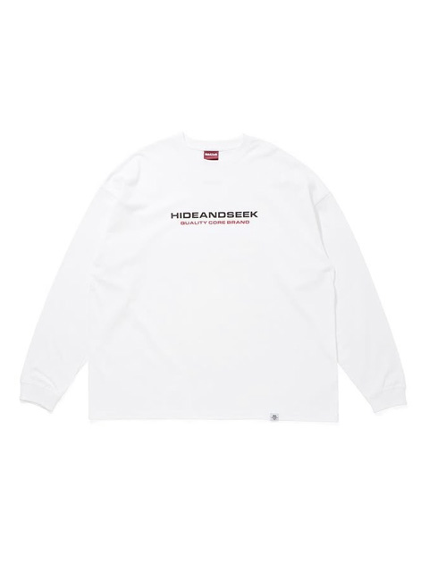 Hide and Seek 「Sports Logo L/S Tee（LOOSE FIT）」 ルーズ