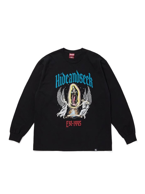 Hide and Seek 「St Maria L/S Tee（FRONT）」 プリントロング