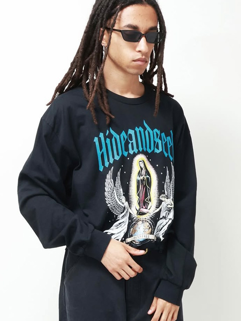 hide オフィシャル　ロングスリーブTシャツ ヒデ HIDE ロングTシャツ 長袖 XXLサイズ 管7023 エックス