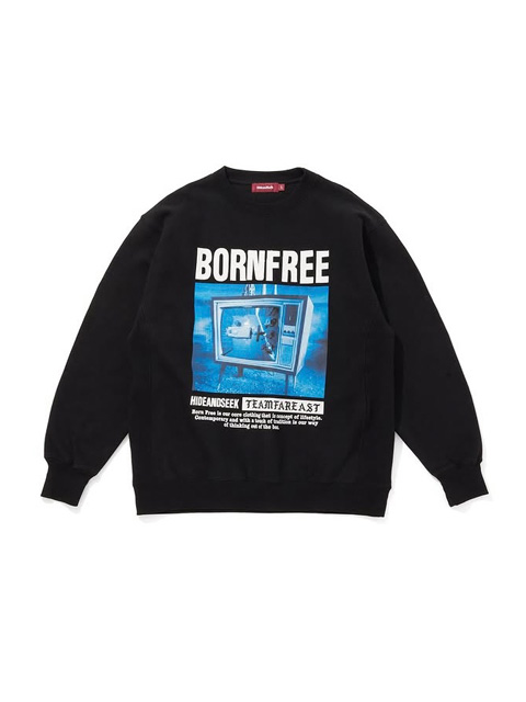 HIDEANDSEEK スウェット HIDEANDSEEK(ハイドアンドシーク) クルースウェット H&S Sweat