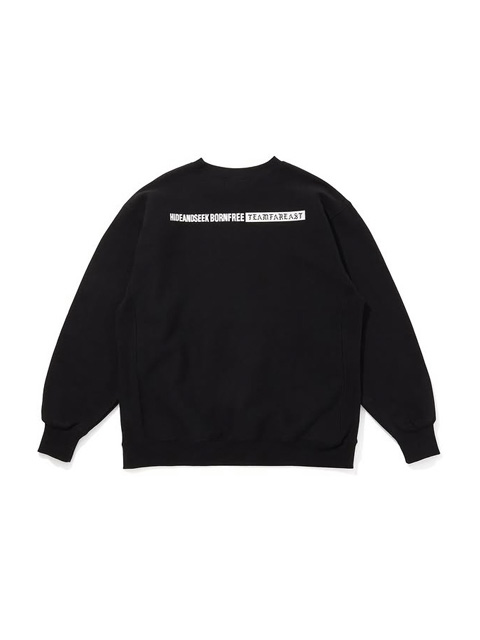 Hide and Seek 「TV Sweat Shirt 」 クルーネックスウェット
