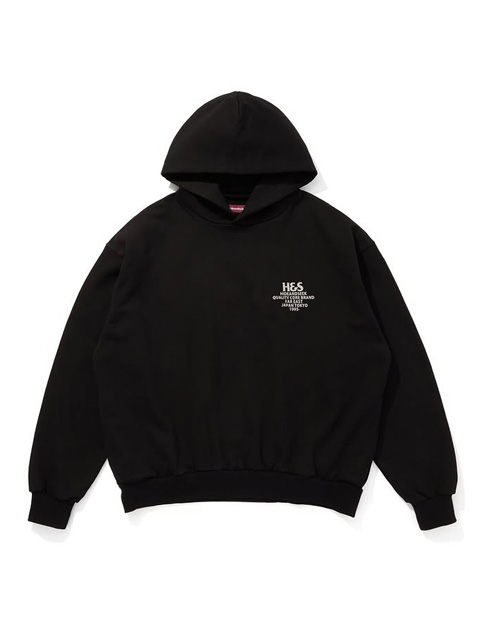 Hide and Seek 「H&S Hooded Sweat Shirt （25AW）」 ルーズフィット