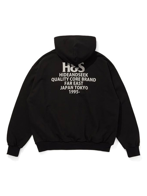 Hide and Seek 「H&S Hooded Sweat Shirt （25AW）」 ルーズフィット