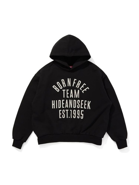 Hide and Seek 「College Hooded Sweat Shirt」 ルーズフィット プル