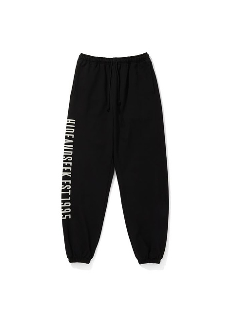 Hide and Seek 「College Sweat Pant」 ルーズフィット スウェットパンツ