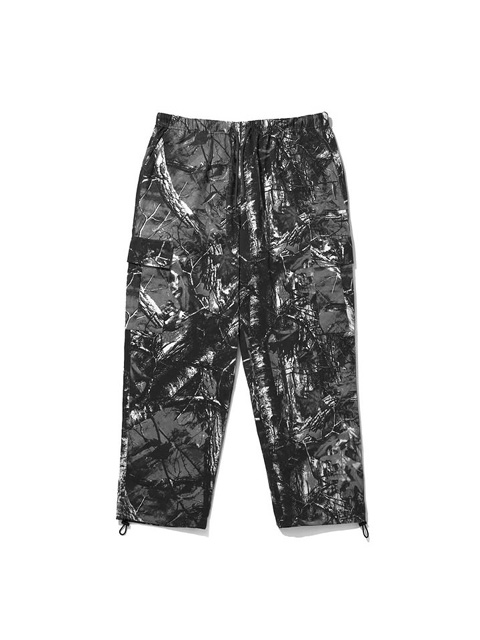 Hide and Seek 「6P Camo Track Pant」 ワイドフィット カーゴパンツ