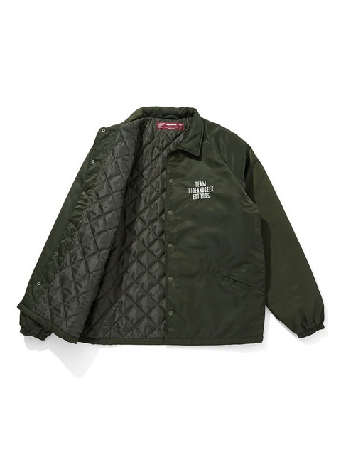 Hide and Seek 「Coaches Jacket(25aw)」 パデッド ナイロンコーチ