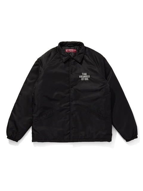 Hide and Seek 「Coaches Jacket(25aw)」 パデッド ナイロンコーチ