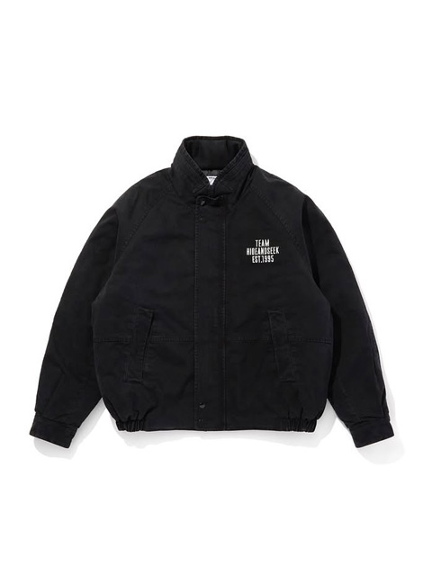 HIDE AMD SEEKジップアップブルゾン 刺繍ロゴ ウール ブラック M HIDE AND SEEK - 【ラスト1点】× ASIAN STAR SLOW&SEXY Hooded Sweat