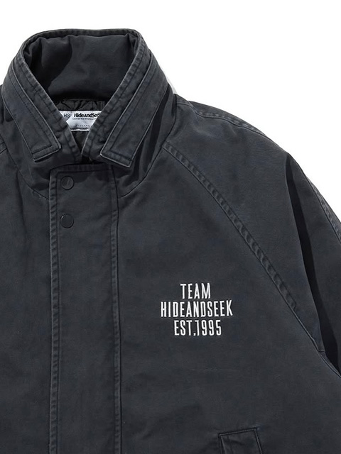 Hide and Seek 「Washed Saling Jacket」 ユーズド加工 パデットジャケット