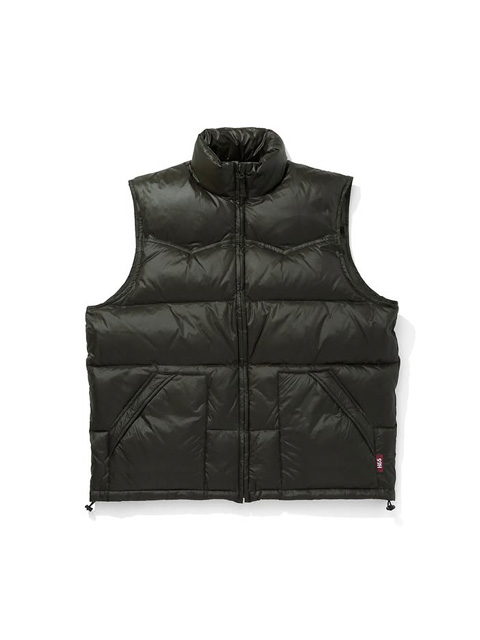 Hide and Seek 「Western Down Vest」 ナイロン ダウンベスト