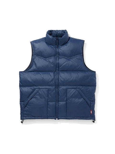 Hide and Seek 「Western Down Vest」 ナイロン ダウンベスト
