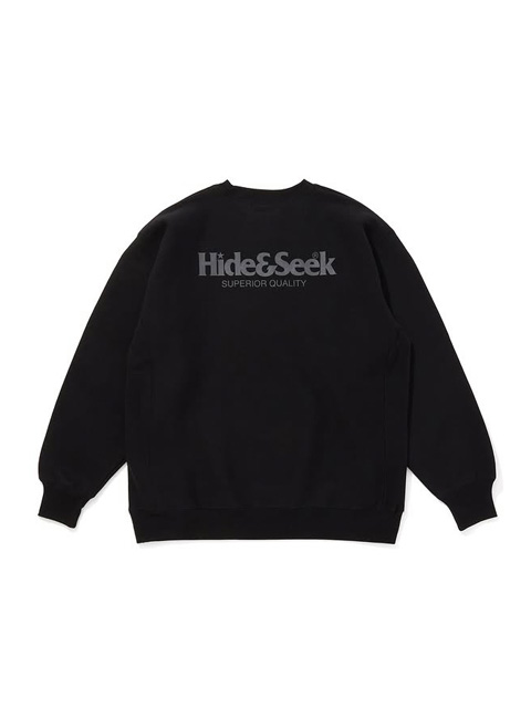 Hide and Seek 「Logo Sweat Shirt-2(25aw)」 クルーネックスウェット