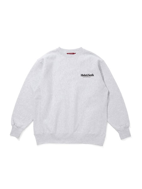 Hide and Seek 「Logo Sweat Shirt-2(25aw)」 クルーネックスウェット