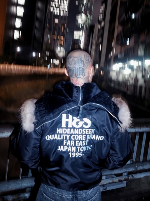 Hide and Seek×AVIREX 「HS×AVIREX N-2B」 N-2B パデッドフライト