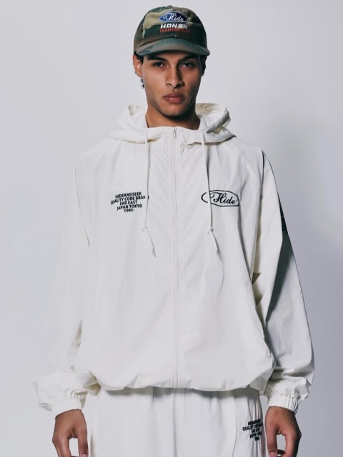 Hide and Seek 「Nylon Zip Hooded Jacket（26SS）」 ナイロン ジップ