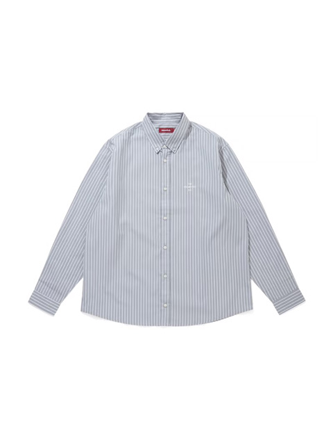 Hide and Seek 「Striped B.D.L/S Shirt(26ss)」 ボタンダウン