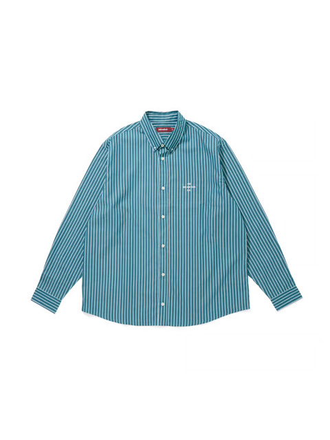 Hide and Seek 「Striped B.D.L/S Shirt(26ss)」 ボタンダウン