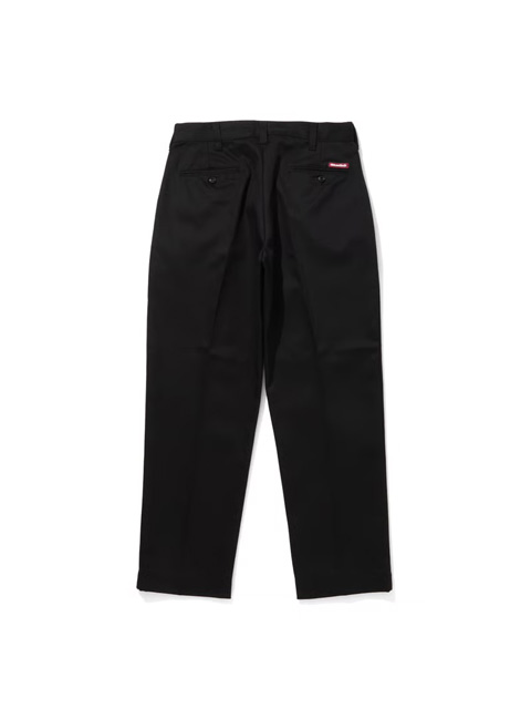Hide and Seek 「Work Slacks(26ss)」 T/Cツイル 2タック トラウザーパンツ