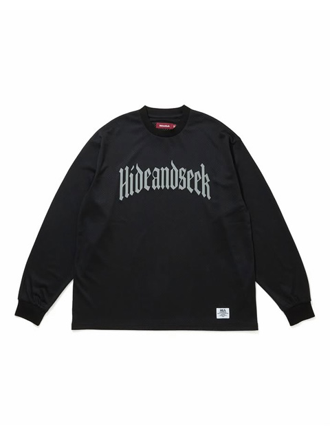 Hide and Seek 「Mesh L/S Tee（26ss）」 メッシュ ロングスリーブ