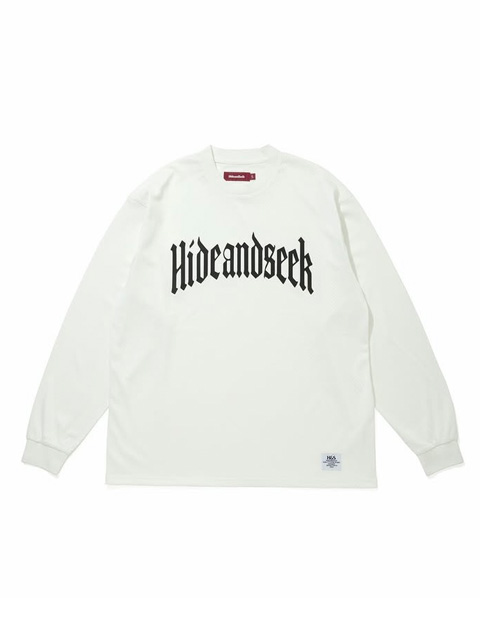 Hide and Seek 「Mesh L/S Tee（26ss）」 メッシュ ロングスリーブ