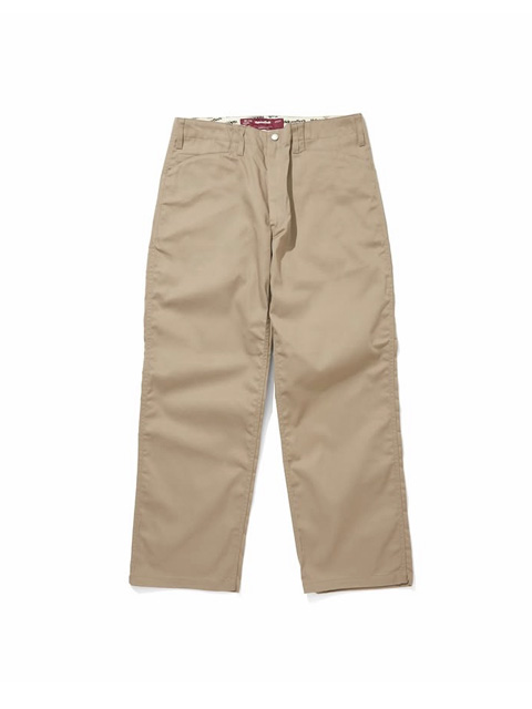 Hide and Seek 「B-WORK （26SS Light）」 T/Cツイル ワイドシルエット