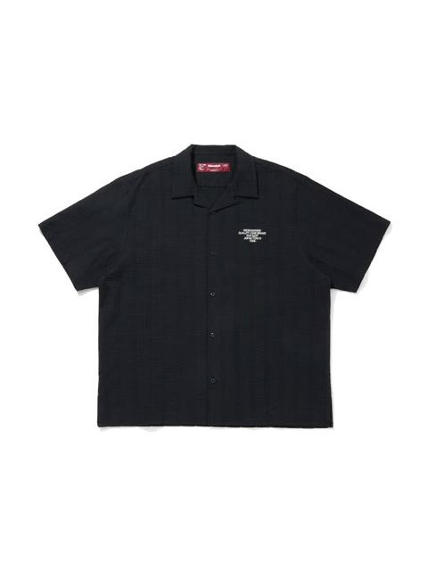 Hide and Seek 「Team S/S Shirt」 テンセル オープンカラーシャツ
