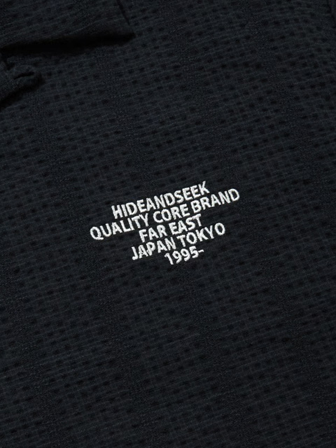 Hide and Seek 「Team S/S Shirt」 テンセル オープンカラーシャツ