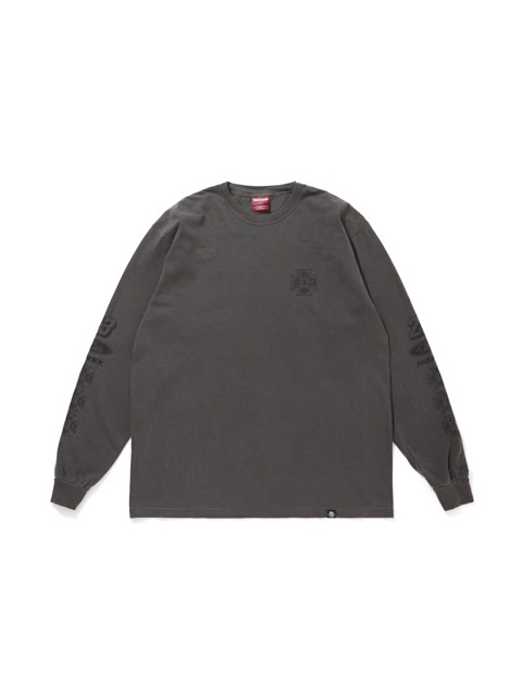 Hide and Seek 「No23 L/S Tee」 ロングスリーブプリントティーシャツ