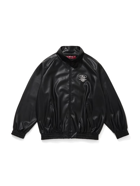 Hide and Seek 「Track Jacket（26AW）」 PUレザー トラックジャケット