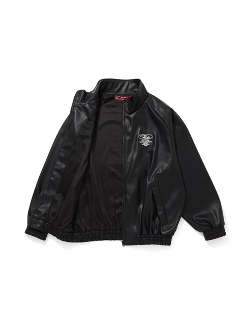 Hide and Seek 「Track Jacket（26AW）」 PUレザー トラックジャケット