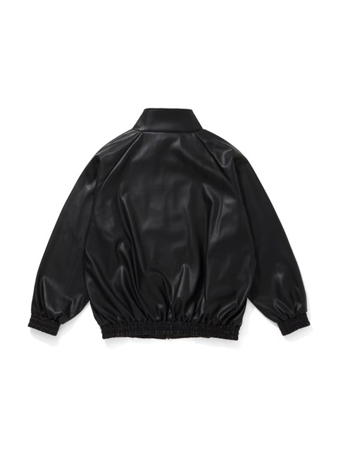 Hide and Seek 「Track Jacket（26AW）」 PUレザー トラックジャケット